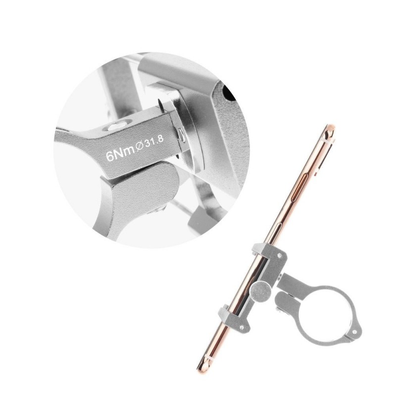 Βάση Στήριξης Ποδηλάτου GUB G85 Universal Bike Holder Aluminium Silver Βάση Στήριξης Ποδηλάτου GUB G85 Universal Bike Holder Aluminium Silver