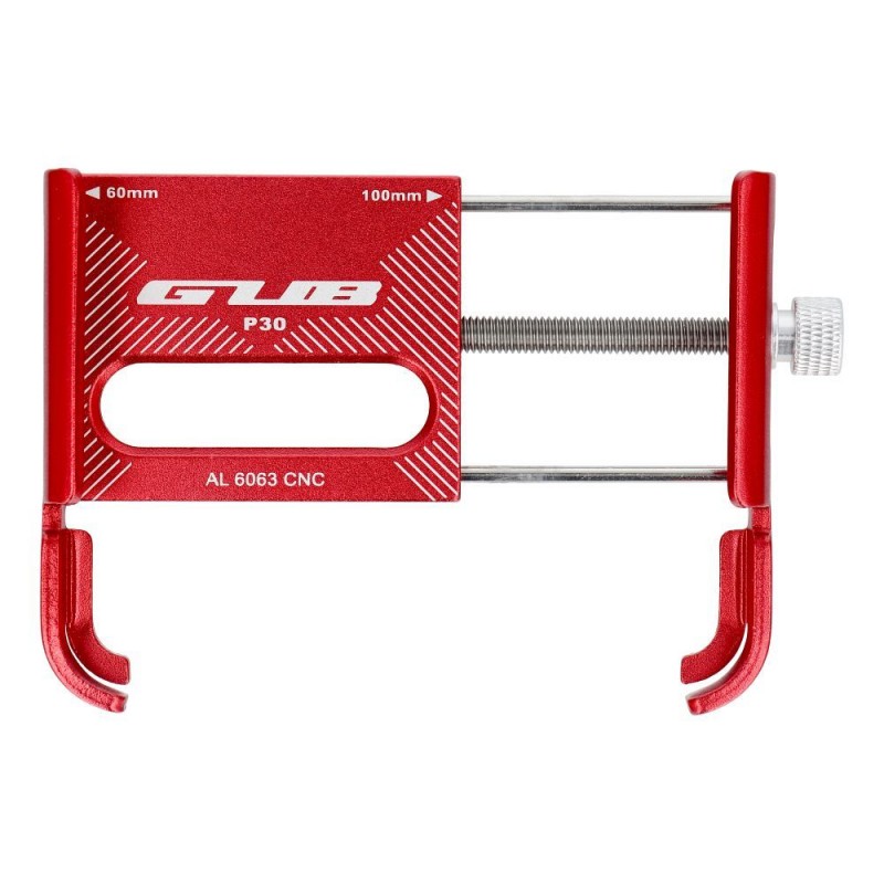 Βάση Στήριξης Ποδηλάτου GUB P30 Universal Bike Holder Aluminium Red Βάση Στήριξης Ποδηλάτου GUB P30 Universal Bike Holder Aluminium Red