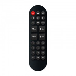 Τηλεχειριστήριο για Τηλεοράσεις Samsung  LG Sony Philips και Panasonic iNOS Simply Black