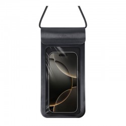 Αδιάβροχη Θήκη Devia El158 Strong Smartphones 6.9'' Black