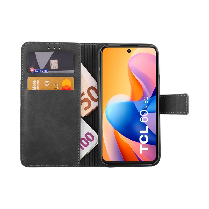 Θήκη Lime Essential Magnet Book Stand Clip Book Stand TCL 60/ 60 SE NXTPAPER/ 60R Grey