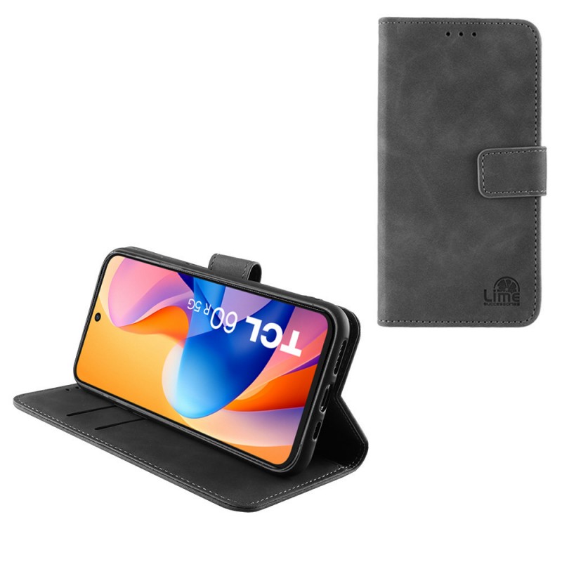 Θήκη Lime Essential Magnet Book Stand Clip Book Stand TCL 60/ 60 SE NXTPAPER/ 60R Grey