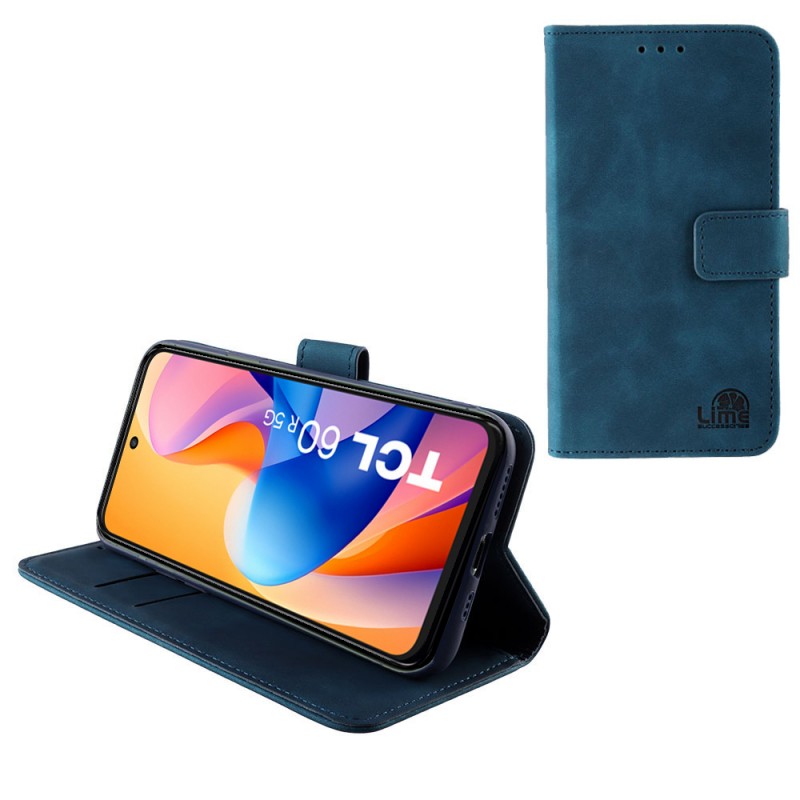 Θήκη Lime Essential Magnet Book Stand Clip Book Stand TCL 60/ 60 SE NXTPAPER/ 60R Dark Blue
