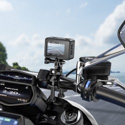 Action Camera Sports Hoco Dual Color Screen Sports Camera DV101 4K Black
