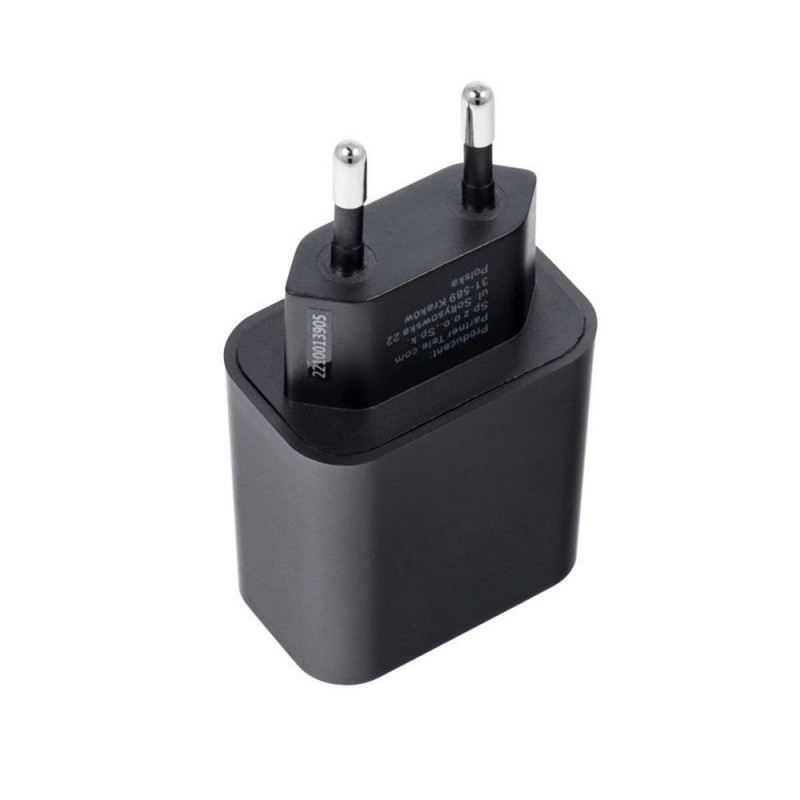 Φορτιστής ταξιδιού Blue Star Travel Charger Type C + Cable Type C to Type C PD QC4.0 3A 20W Black