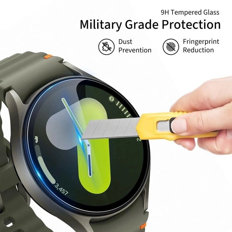 Γυαλί Προστασίας Tech-Protect Glass Fit+ Garmin Fenix 7X / 7X Pro Tempered Glass 9H AntiCrash / AntiShock (2τμχ) Clear