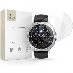 Γυαλί Προστασίας Tech-Protect Glass Fit+ Samsung Galaxy Watch 8 Classic (46 MM) Tempered Glass 9H AntiCrash / AntiShock (2τμχ) Clear