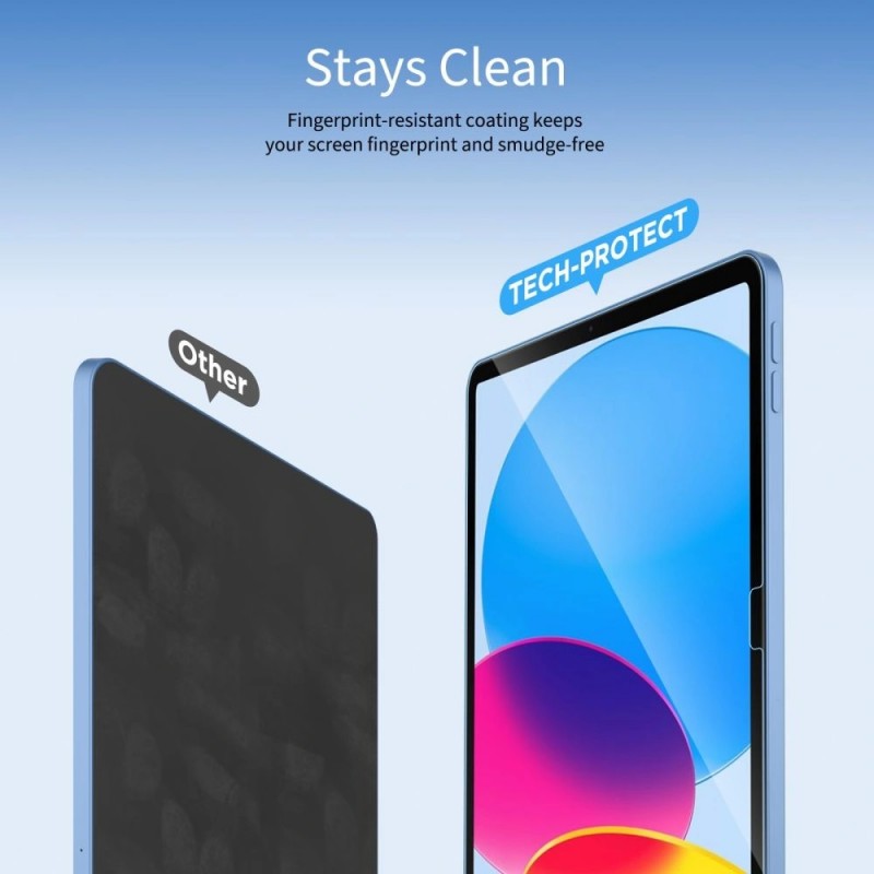 Γυαλί Προστασίας Tech-Protect Glass Fit 2-Pack Xiaomi Redmi Pad 2 / SE 11.0 Full Glue 9H Full Screen Cover AntiCrash / AntiShock Clear