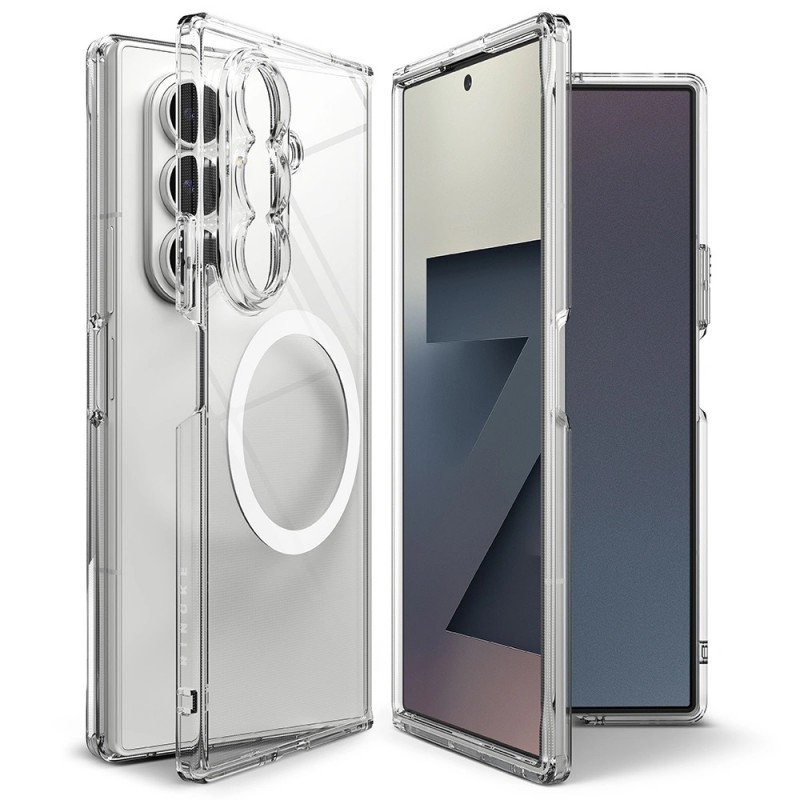 Θήκη Ringke Fusion Magnetic Magsafe Samsung Galaxy Z Fold7 5G SM-F966 Clear