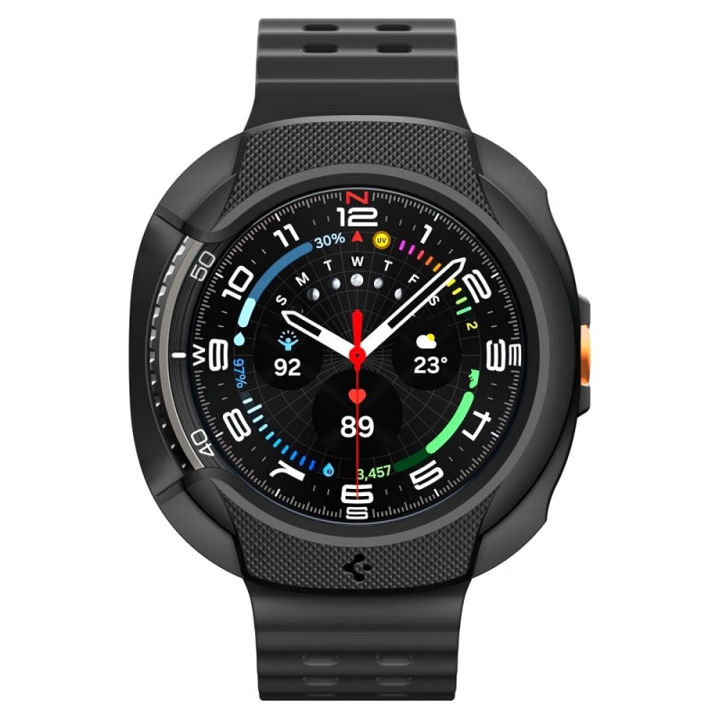 Θήκη Spigen Liquid Air Samsung Galaxy Watch 8 Classic (46mm) Matte Black (ACS09841) Θήκη Spigen Liquid Air Samsung Galaxy Watch 8 Classic (46mm) Matte Black (ACS09841)