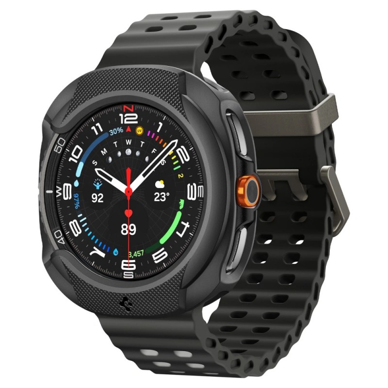 Θήκη Spigen Liquid Air Samsung Galaxy Watch 8 Classic (46mm) Matte Black (ACS09841) Θήκη Spigen Liquid Air Samsung Galaxy Watch 8 Classic (46mm) Matte Black (ACS09841)