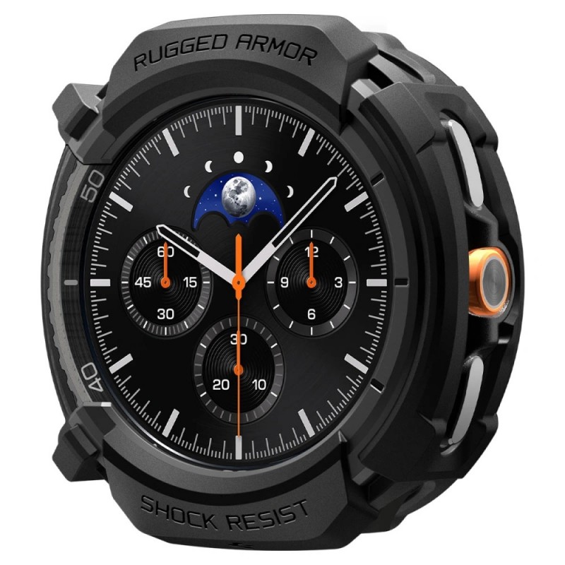 Θήκη Spigen Rugged Armor Samsung Galaxy Watch 8 Classic (46mm) Matte Black (ACS10012)