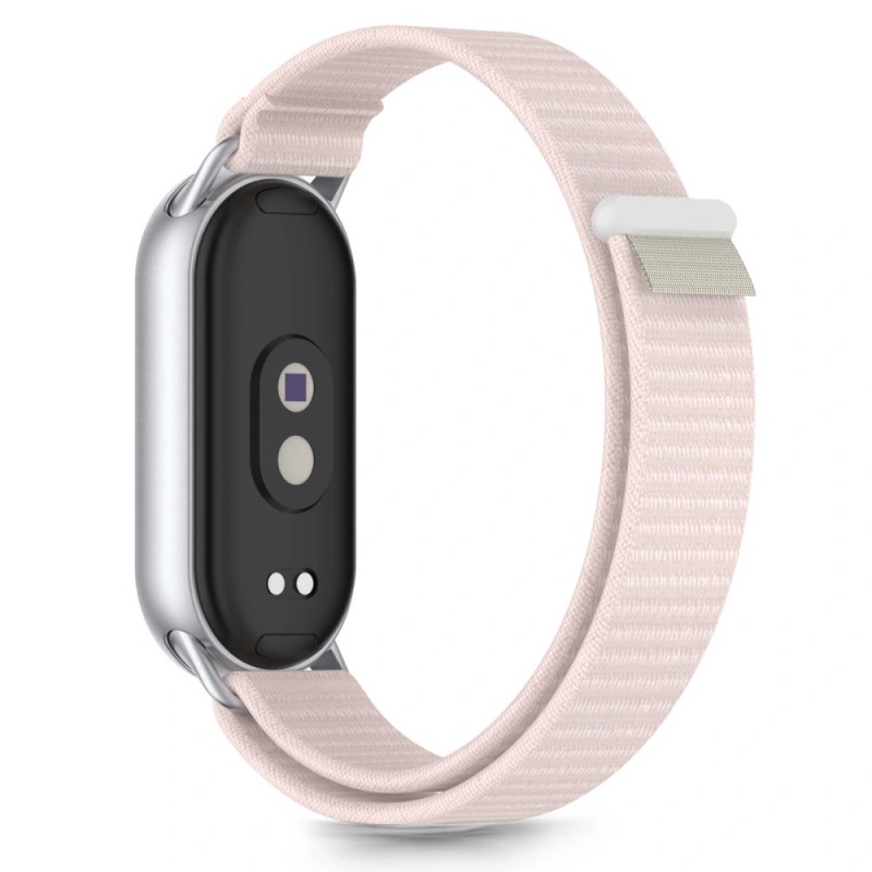 Ανταλλακτικό λουράκι Tech-Protect Nylon Stripe Xiaomi Band 8 / 9 / 9 NFC / 10 NFC Pink/Grey Ανταλλακτικό λουράκι Tech-Protect Nylon Stripe Xiaomi Band 8 / 9 / 9 NFC / 10 NFC Pink/Grey
