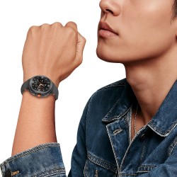 Ανταλλακτικό λουράκι Tech-Protect Silicone για Samsung Galaxy Watch 8 / 7 / 6 / 6 Classic / 5 / 5 Pro/ 4 / 4 Classic Black