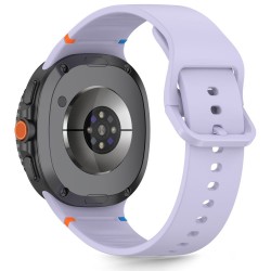 Ανταλλακτικό λουράκι Tech-Protect Silicone για Samsung Galaxy Watch 8 / 7 / 6 / 6 Classic / 5 / 5 Pro/ 4 / 4 Classic Purple