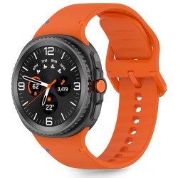 Ανταλλακτικό λουράκι Tech-Protect Silicone για Samsung Galaxy Watch 8 / 7 / 6 / 6 Classic / 5 / 5 Pro/ 4 / 4 Classic Orange