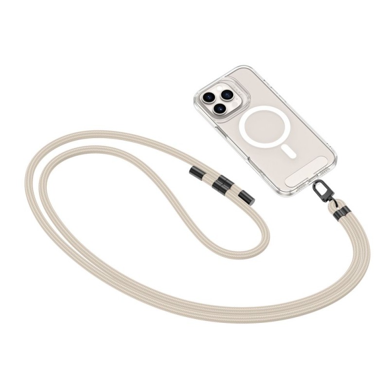  Λουράκι Λαιμού στήριξης Θήκης Neck Strap Tech-Protect C7S Rope Crossbody Strap Hunter Taupe/Black