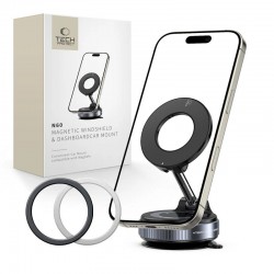 Βάση Αυτοκινήτου Tech-Protect N60 Magnetic Magsafe Windshield & Dashboard Car Mount Black
