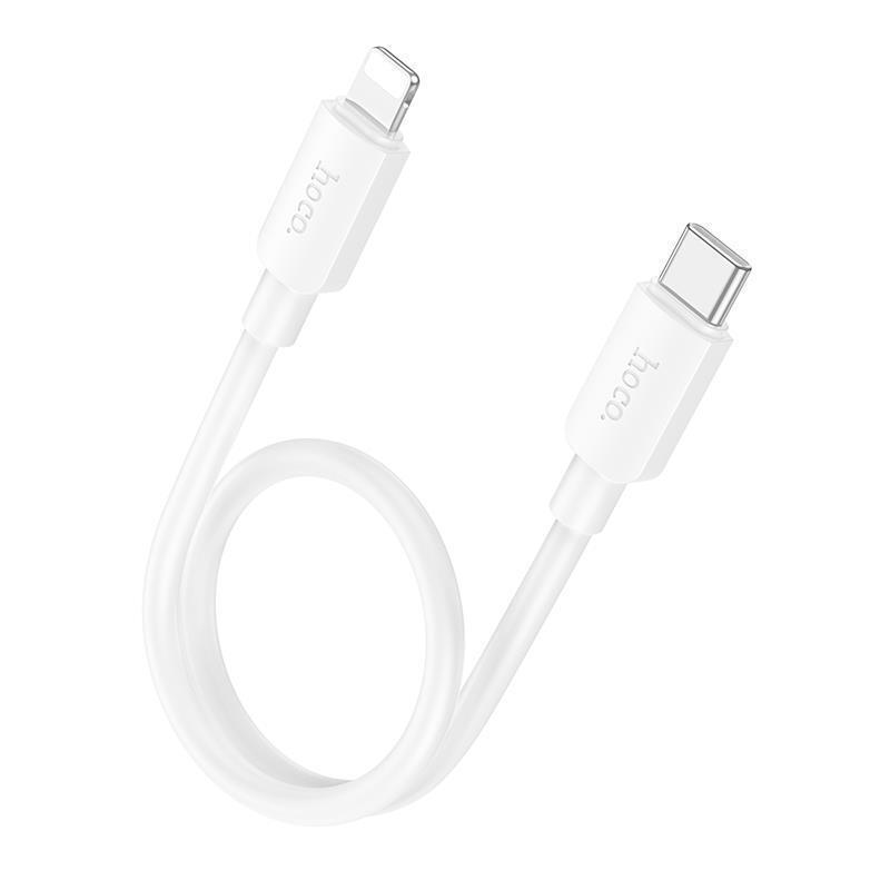 Καλώδιο Data Hoco X96 Hyper Charging Data Cable 20W Type-C to Lightning 0.25m White