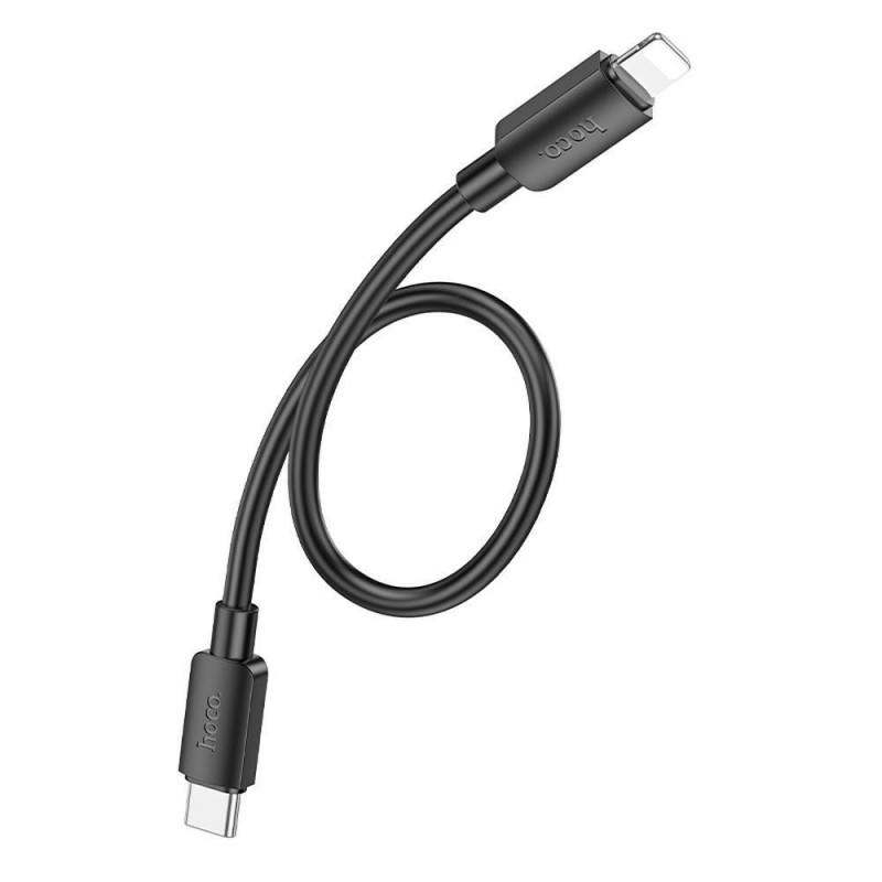 Καλώδιο Data Hoco X96 Hyper Charging Data Cable 20W Type-C to Lightning 0.25m Black