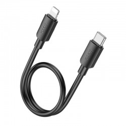 Καλώδιο Data Hoco X96 Hyper Charging Data Cable 20W Type-C to Lightning 0.25m Black