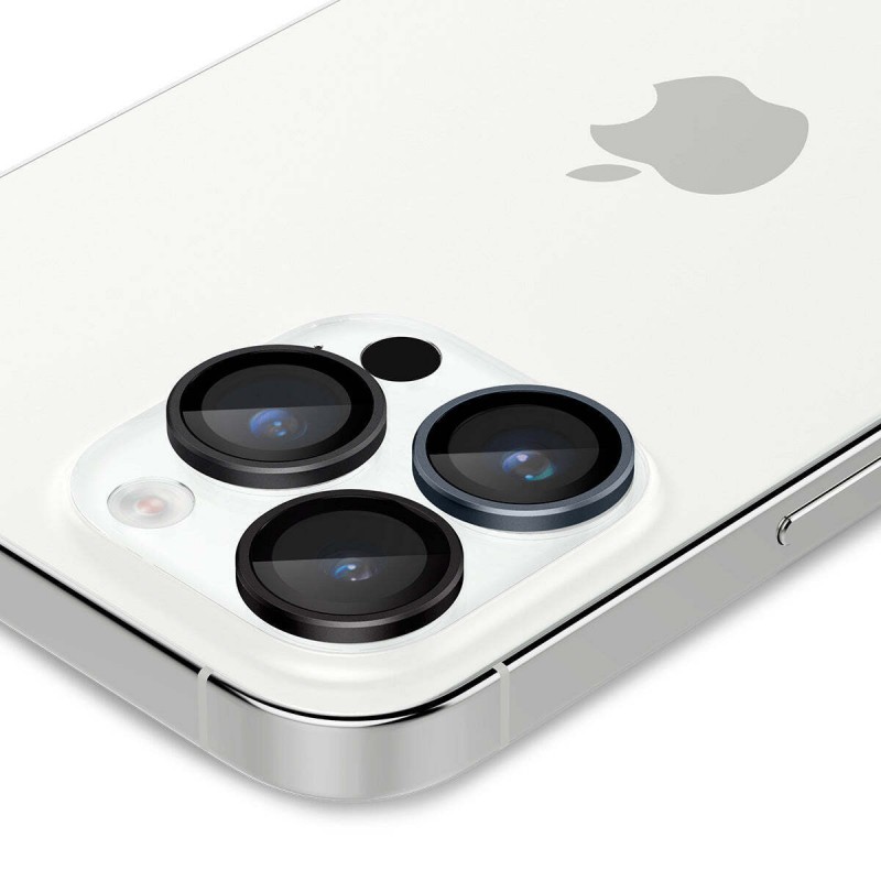 Γυαλί Προστασίας Spigen Optik.Tr Ez Fit Camera Lens Apple iPhone 14 Pro (6.1")/14 Pro Max (6.7")/ 15 Pro (6.1")/15 Pro Max (6.7") (AGL06159)  (2τμχ)