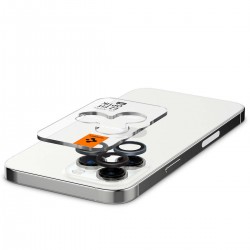 Γυαλί Προστασίας Spigen Optik.Tr Ez Fit Camera Lens Apple iPhone 14 Pro (6.1")/14 Pro Max (6.7")/ 15 Pro (6.1")/15 Pro Max (6.7") (AGL06159)  (2τμχ)