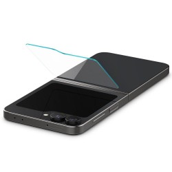 Γυαλί Προστασίας Spigen Glass EZ FIT Pro Samsung Galaxy Z Flip6 SM-F741 Full Screen Cover Clear (AGL07972)