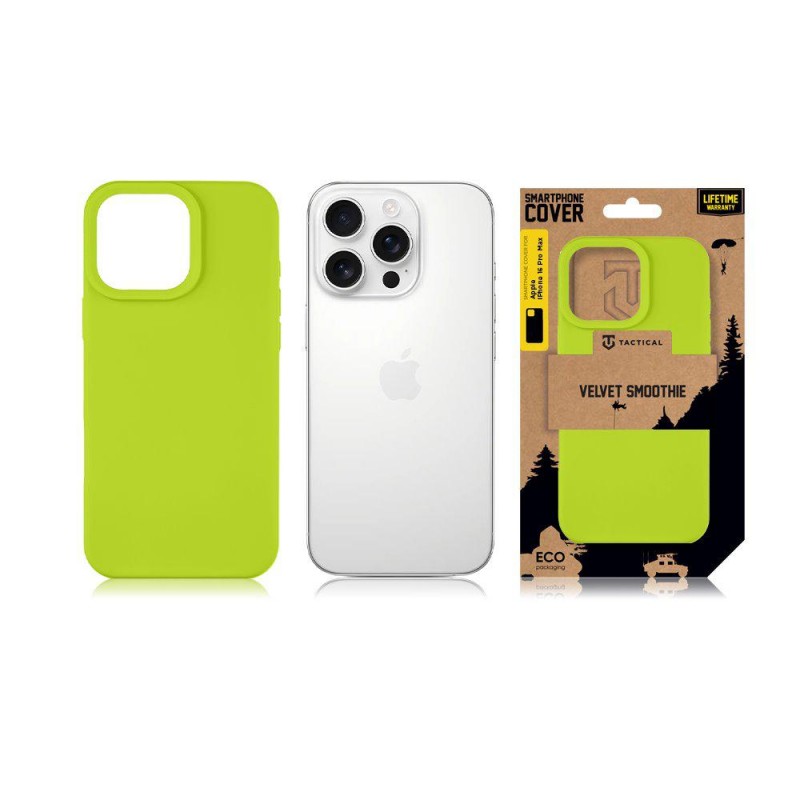 Θήκη Tactical Velvet Smoothie Cover Case Apple iPhone 16 Pro Max (6.9") Green