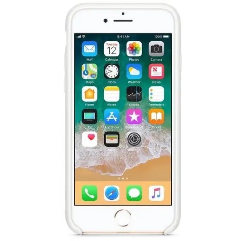 Θήκη Silicone Apple iPhone 7/8/SE (2020-2022) White