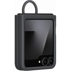 Θήκη Samsung Silicone Cover with Ring Case EF-PF741TBE Galaxy Z Flip7 FE 5G SM-F761B Black (Original)