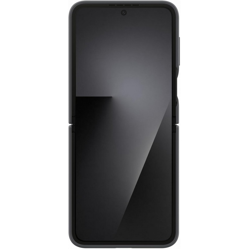 Θήκη Samsung Silicone Cover with Ring Case EF-PF741TBE Galaxy Z Flip7 FE 5G SM-F761B Black (Original)