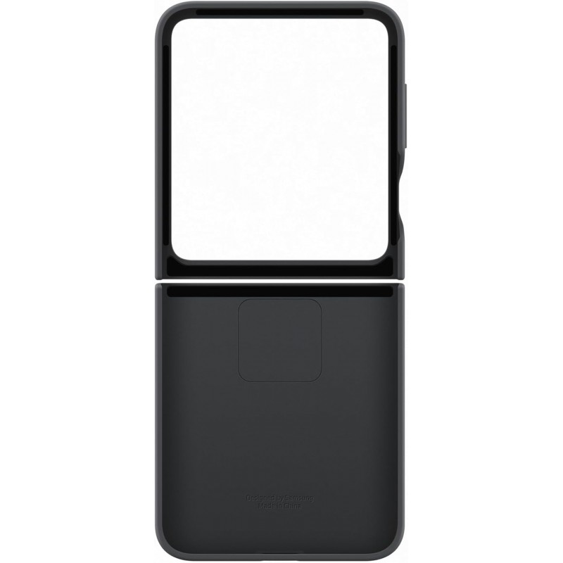 Θήκη Samsung Silicone Cover with Ring Case EF-PF741TBE Galaxy Z Flip7 FE 5G SM-F761B Black (Original)