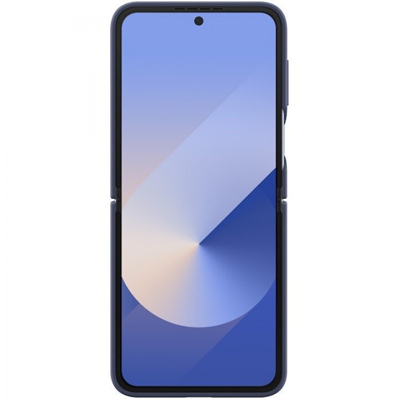 Θήκη Samsung Silicone Cover with Ring Case EF-PF741TNE Samsung Galaxy Z Flip6 SM-F741 / Flip7 FE 5G SM-761B Navy (Original)