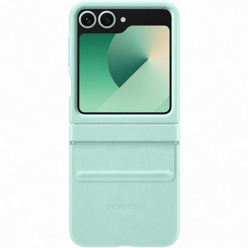 Θήκη Samsung Eco Leather KindSuit Case EF-VF741PME Samsung Galaxy Z Flip6 SM-F741 / Flip7 FE 5G SM-761B Mint (Original) Θήκη Samsung Eco Leather KindSuit Case EF-VF741PME Samsung Galaxy Z Flip6 SM-F741 / Flip7 FE 5G SM-761B Mint (Original)