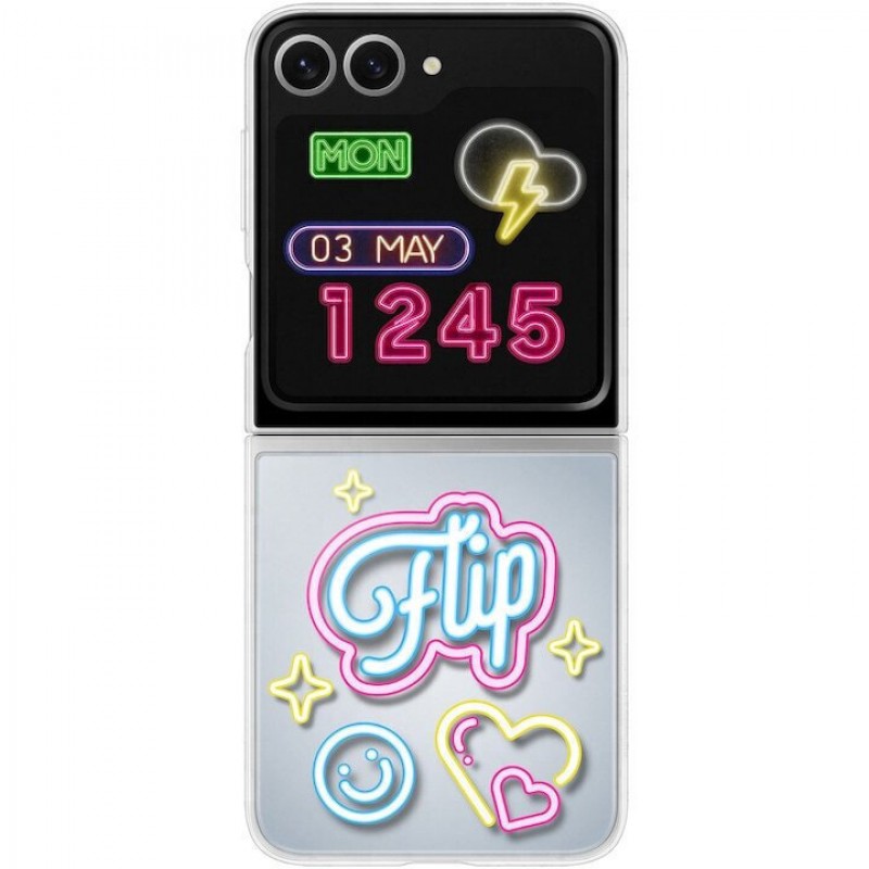 Θήκη Samsung FlipSuit Case EF-ZF741CTE Samsung Galaxy Z Flip6 SM-F741 / Flip7 FE 5G SM-761B Transparent (Original) Θήκη Samsung FlipSuit Case EF-ZF741CTE Samsung Galaxy Z Flip6 SM-F741 / Flip7 FE 5G SM-761B Transparent (Original)