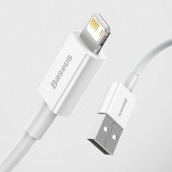 Καλώδιο Φόρτισης Baseus Superior Series Cable USB to Lightning 1m White (CALYS-02)