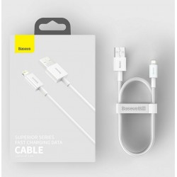 Καλώδιο Φόρτισης Baseus Superior Series Cable USB to Lightning 1m White (CALYS-02)