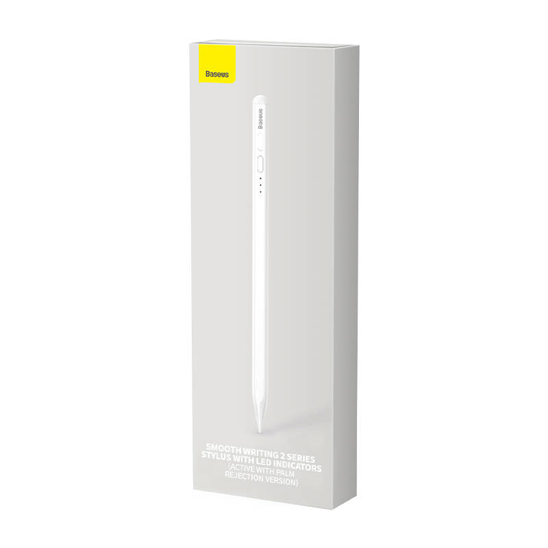 Γραφίδα Baseus Smooth Writing Active with LED Indicators Stylus Pen (SXBC060402) White Γραφίδα Baseus Smooth Writing Active with LED Indicators Stylus Pen (SXBC060402) White