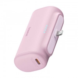 Εξωτερική Μπαταρία Baseus 5000mAh Powerbank OS Compact IP 20W Pink 