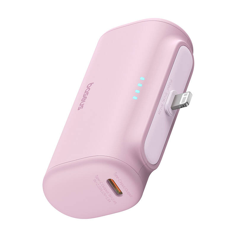 Εξωτερική Μπαταρία Baseus 5000mAh Powerbank OS Compact IP 20W Pink 