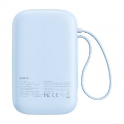 Εξωτερική Μπαταρία Baseus QPow 2 Powerbank 10000mAh 30W PD 2x Type-C Blue