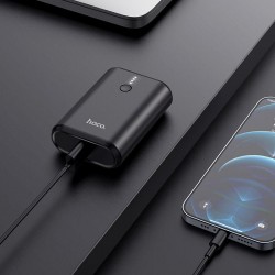 Εξωτερική Μπαταρία HOCO Q3 Mayflower PowerBank 1x Type-C  1x USB-A 10000mAh Quick Charge 3.0 20W Black