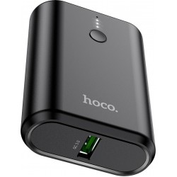 Εξωτερική Μπαταρία HOCO Q3 Mayflower PowerBank 1x Type-C  1x USB-A 10000mAh Quick Charge 3.0 20W Black