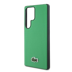 Θήκη Lacoste Iconic Petit Pique Woven Logo MagSafe Case Samsung Galaxy S25 Ultra 5G S938 Green