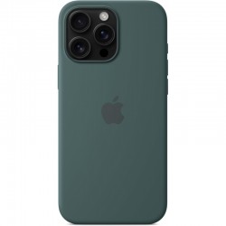 Θήκη Silicone Cover with MagSafe Apple iPhone 16 Pro Max (6.9") Lake Green (Original)