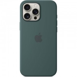 Θήκη Silicone Cover with MagSafe Apple iPhone 16 Pro Max (6.9") Lake Green (Original)