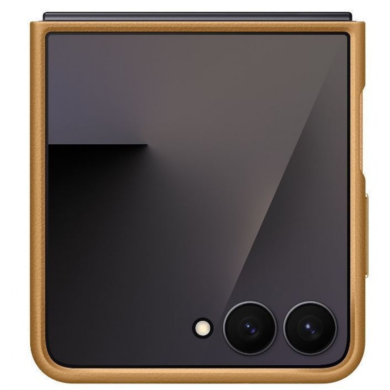 Θήκη Samsung KindSuit Case EF-VF766PAE Galaxy Z Flip7 SM-766 Brown (Original)