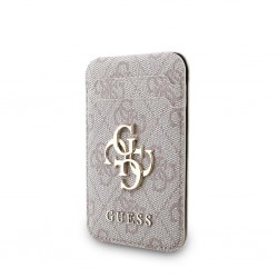 Βάση Γραφείου Guess 4G Metal Logo MagSafe Cardslot Stand Pink