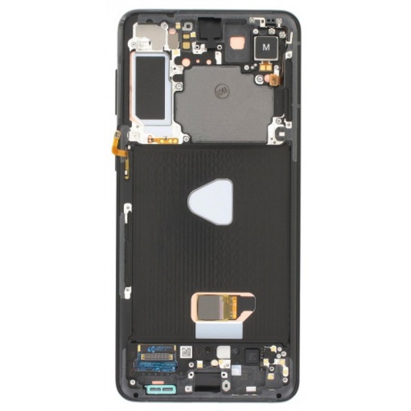 Οθόνη LCD & Μηχανισμός Αφής Samsung Galaxy S21+ Plus 5G G996 Black With Frame (Original) με 3 Χρόνια Εγγύηση